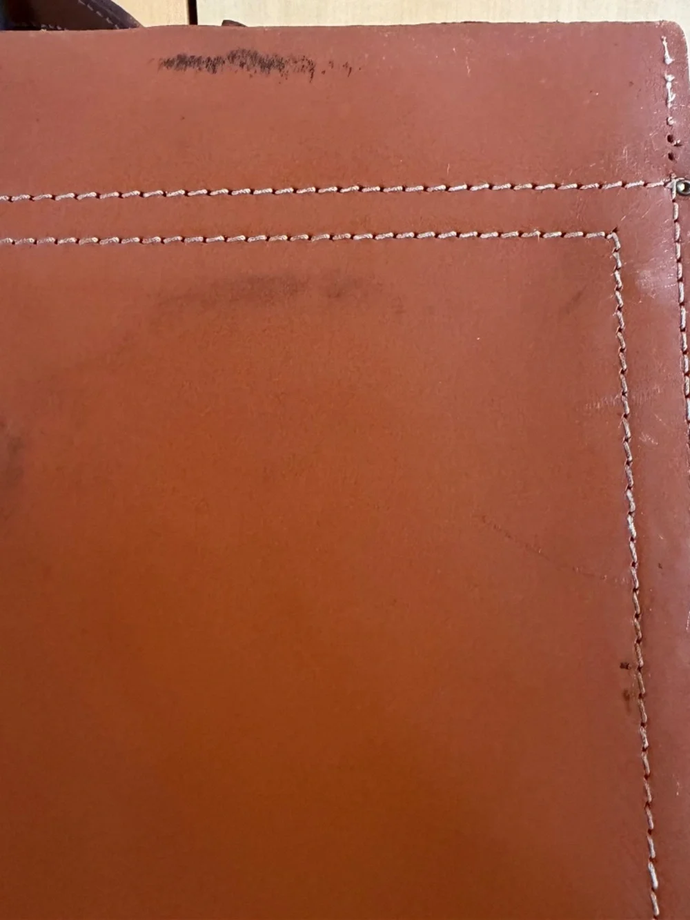 Vintage Briefcase with Interior Accordion Files